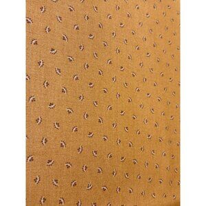 Andover Fabrics Kathy Hall Mustard Tiny Paisley Pattern Cotton Fabric 16" x 44"